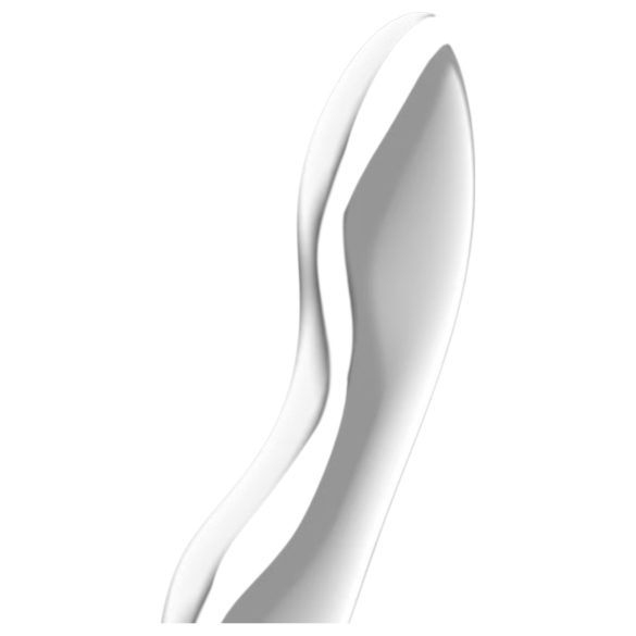 Satisfyer Cosmic Crest 2 - Wellenstahl-Dildo (Silber)
