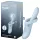 Satisfyer Heat Flex 4 - wärmender Vibrator mit Klitorisstimulator (blau)