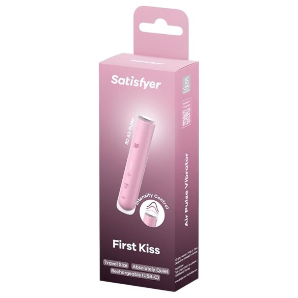 Satisfyer First Kiss - Druckwellen-Klitorisstimulator (pink)