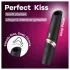Satisfyer Perfect Kiss - Lippenstift-Vibrator (Schwarz)