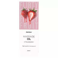 Satisfyer - Aromatisiertes Massageöl - Erdbeere (250ml)