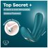 Satisfyer Top Secret+ - Tragbarer 3-armiger Vibrator (grün)