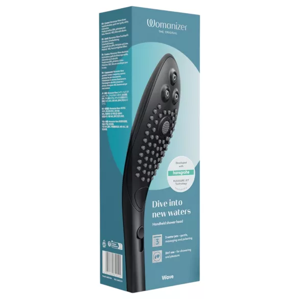 Womanizer Wave - Massageduschekopf (Schwarz)