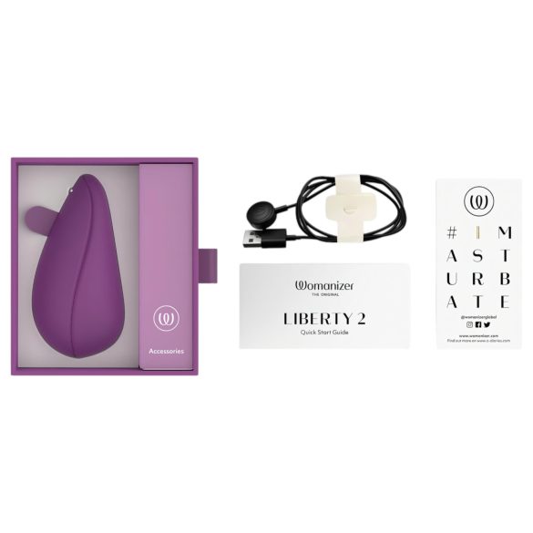 Womanizer Liberty 2 - luftwellen Klitorisstimulator (lila)