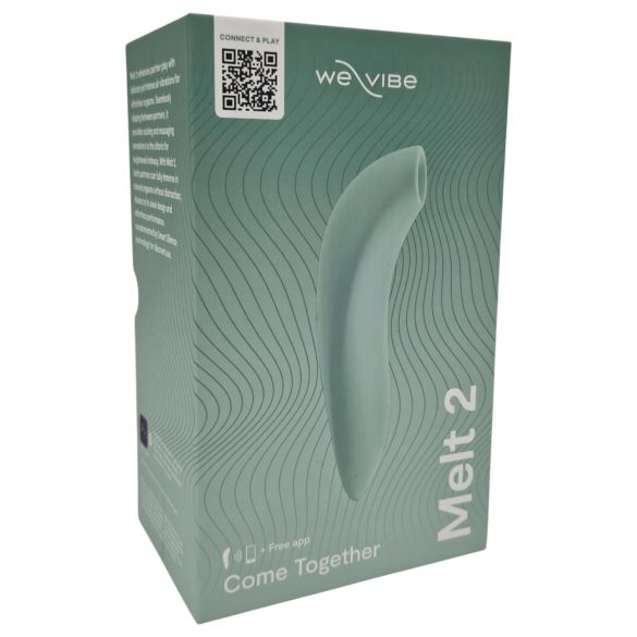 We-Vibe Melt 2 - Intelligenter Luftstoß-Klitorisstimulator (türkis)