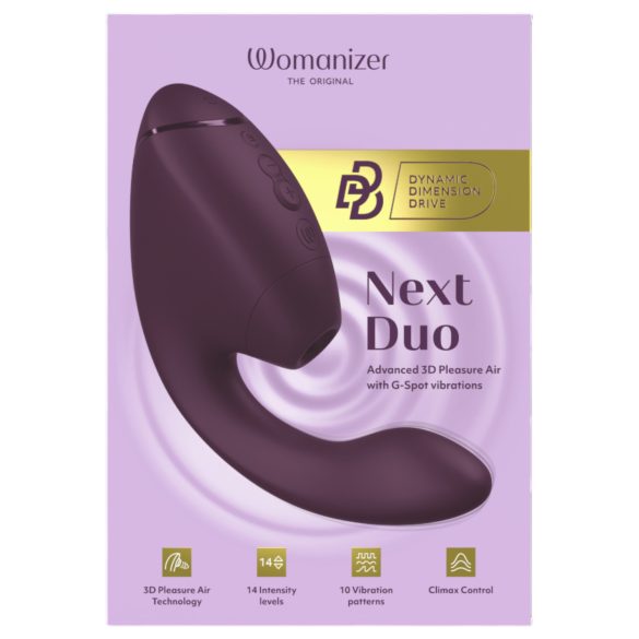 Womanizer Next Duo - 2in1 G-Punkt Vibrator (Lila)