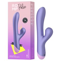  ROMP Pulse - G-Punkt Vibrator mit Luftwellen-Klitorisstimulator (lila)