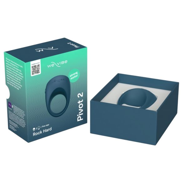 We-Vibe Pivot 2 - Intelligenter Vibrationspenisring (Blau)
