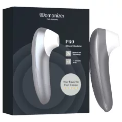 Womanizer Pro - Klitorisstimulator mit Luftimpulsen (grau)