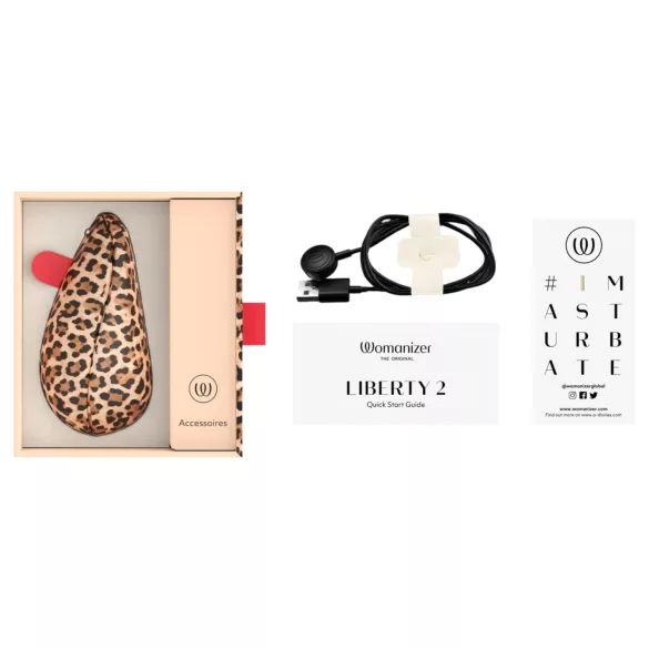 Womanizer Liberty 2 - Luftdruck‑Klitorisstimulator (Leopard)