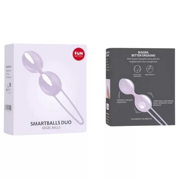 Fun Factory Smartballs Duo – Liebeskugeln mit Innenkugel (lila)