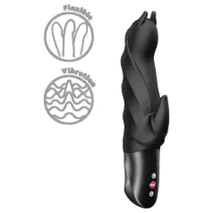   Fun Factory Darling Devil - Vibrator mit Klitorisstimulator (schwarz)
