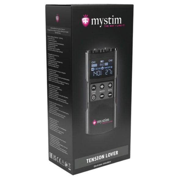 mystim Tension Lover 2 - digitales Elektro-Set (schwarz)
