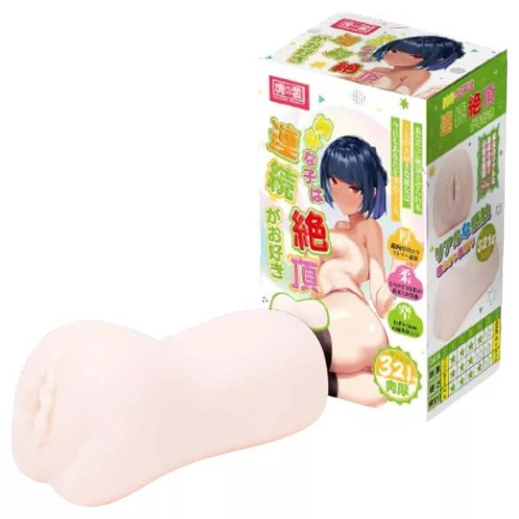 TAMASHII Kontinueller Orgasmus - Anime-Kunstvagina-Masturbator (natur)