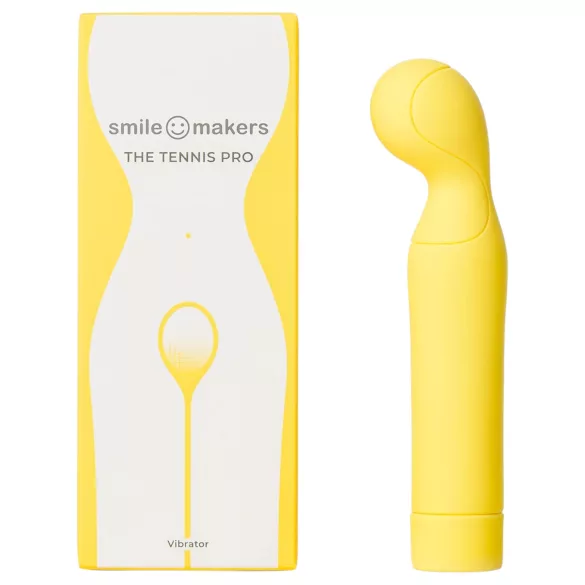 Smile Makers The Tennis Pro - gelber G-Punkt-Vibrator