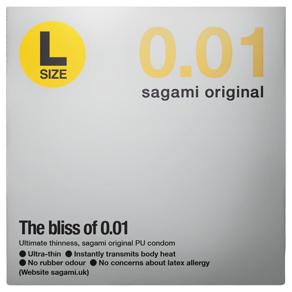 Sagami Original 0,01 L - Kondom - 58mm (1 Stück)
