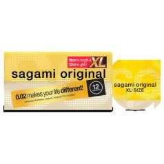 Sagami Original 0,02 XL - Kondom - 61mm (12 Stk.)