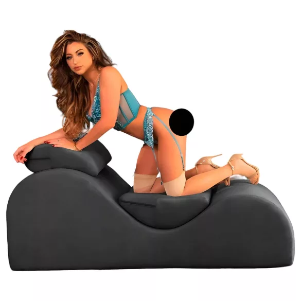 Liberator Esse Lounger - Vielseitiges Sexsofa (schwarz)