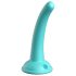 Dillio Curious Five - Silikon Dildo (15cm) - türkis
