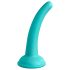 Dillio Curious Five - Silikon Dildo (15cm) - türkis