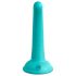 Dillio Curious Five - Silikon Dildo (15cm) - türkis