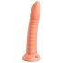 Dillio Wild Thing - geriffelter Dildo (19cm) - Orange