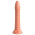 Dillio Wild Thing - geriffelter Dildo (19cm) - Orange