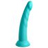 Dillio Slim Seven - Haftbarkeit Dildo (20cm) - Türkis
