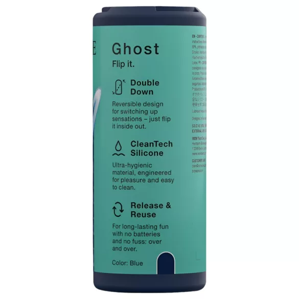 Arcwave Ghost - wendbarer Taschenmasturbator (blau)