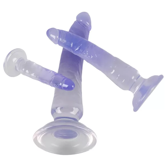 Crystal Clear - Analdildo Trainer Set - 3 Stück (Transparent-Blau)