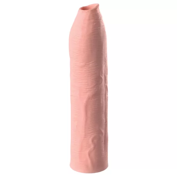 Pipedream X-TENSION Elite - größenverstellbarer, offener Penismantel (naturfarben)