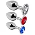 Alive Anal Pleasure - Metall Analplug Set (silber)