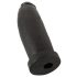 Realistixxx Real Giant - Riesen-Dildo - 30 cm (schwarz)