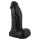 Realistixxx Riesen-Dildo mit Hoden - 22 cm (Schwarz)