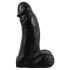 Realistixxx Riesen-Dildo mit Hoden - 22 cm (Schwarz)