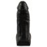 Realistixxx Riesen-Dildo mit Hoden - 22 cm (Schwarz)
