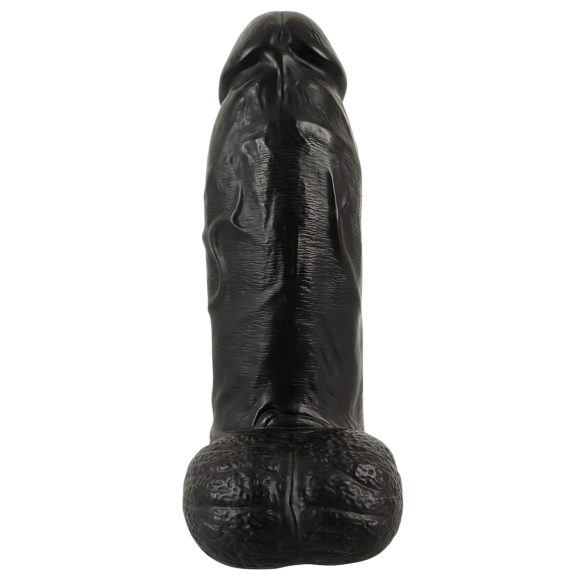 Realistixxx Real Giant - Riesiger Hoden-Dildo - 22 cm (schwarz)