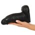 Realistixxx Riesen-Dildo mit Hoden - 22 cm (Schwarz)