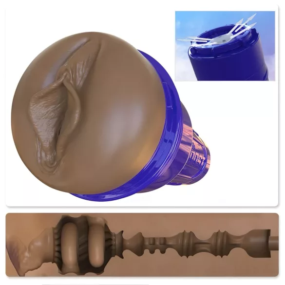 Fleshlight Boost Bang - lebensechter Masturbator (braun)