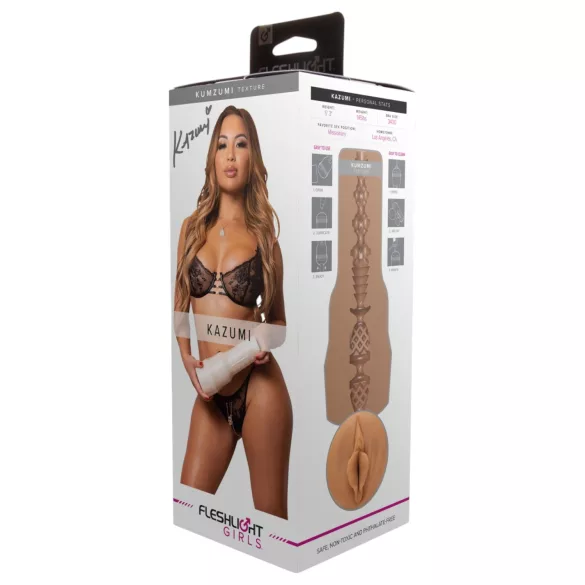 Fleshlight Kazumi Kumzumi - naturgetreue Vagina (natur)