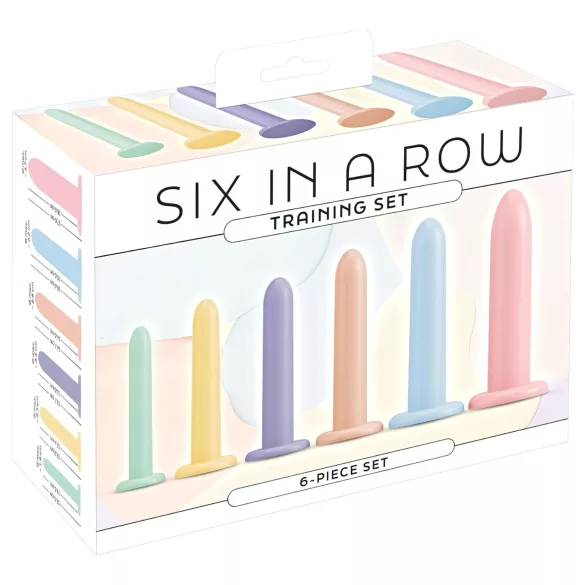 You2Toys - Six in a Row - Dildo-Trainer-Set - 6 Stück (bunt)