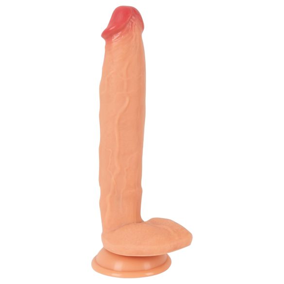 Realistixxx Real Giant - extra großer Dildo mit Hoden (natur)