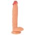 Realistixxx Real Giant - extra großer Dildo mit Hoden (natur)