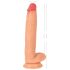 Realistixxx Real Giant - extra großer Dildo mit Hoden (natur)