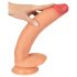 Realistixxx Real Giant - extra großer Dildo mit Hoden (natur)