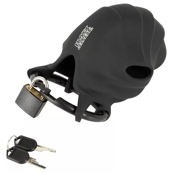 Black Velvet - Penis- & Hodenkäfig (schwarz)