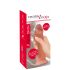 Realistixxx – naturgetreuer, doppelschichtiger Dildo (hautfarben)