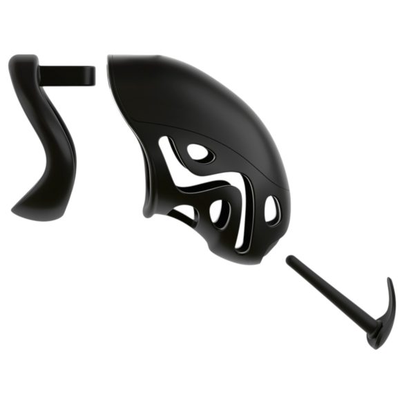 You2Toys - Peniskäfig mit Penisplug (schwarz)