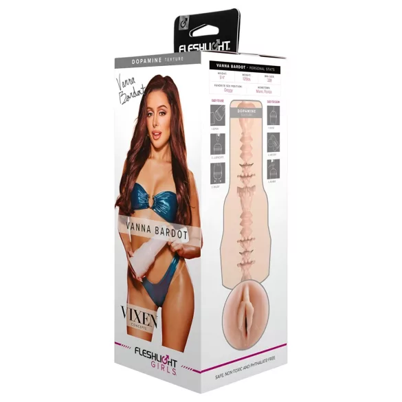 Fleshlight Vanna Bardot - naturgetreues Lust-Erlebnis