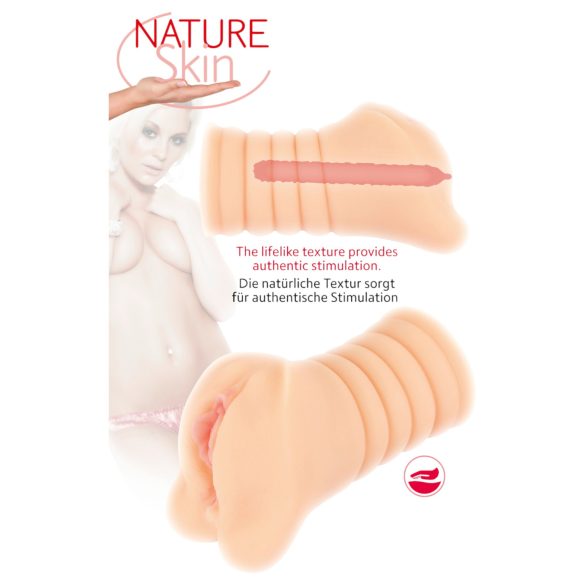 Nature Skin - realistischer Vaginalmasturbator (natur)